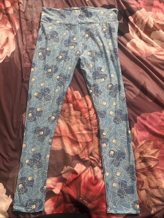 LuLaRoe Pants - LuLaRoe Light Blue Minnie Mouse Leggings